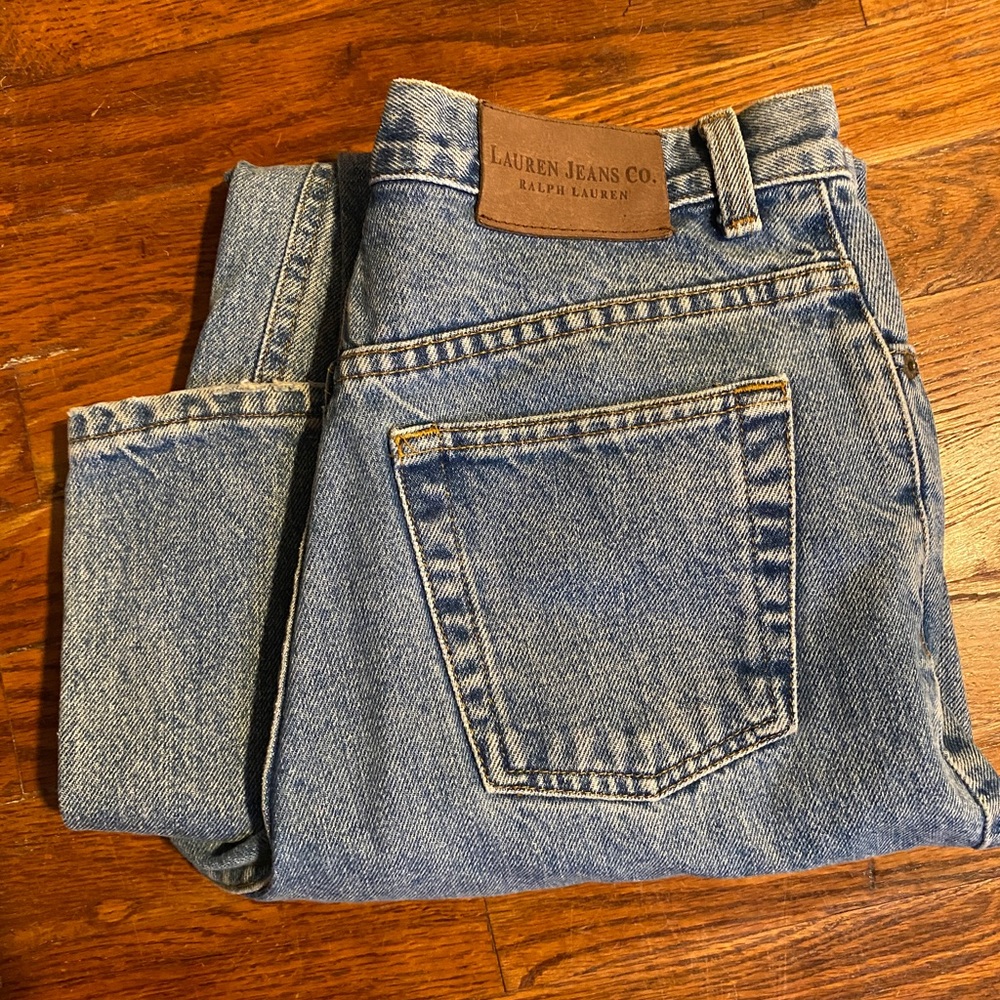Lauren Jeans Co Ralph Lauren Vintage High Rise Mom Jean  - 8P